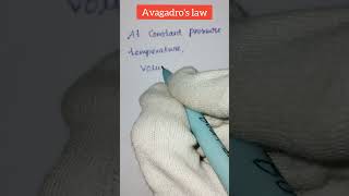 Avogadros law  physics class 10 physics avogadrolaw [upl. by Atkinson50]