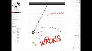 IB Physics  Topic 6  Resolving Tension and Centripetal Force [upl. by Nitneuq]