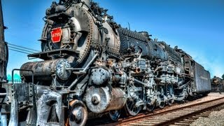 Old Abandoned Looking and Restored Trains  Locomotives at Pennsylvania Railroad Museum [upl. by Anirrehs]