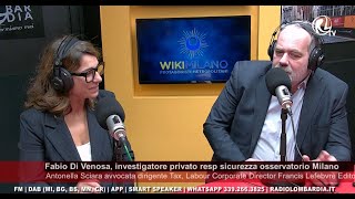 Antonella Sciara intervistata in diretta da Fabio Di Venosa  Radio Lombardia WikiMilano [upl. by Vigen]