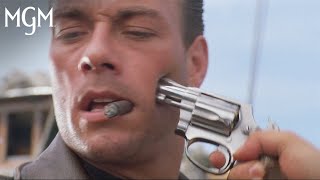 DOUBLE IMPACT 1991  Boat Fight Scene  MGM [upl. by Eurd]