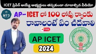 AP ICET 2025 Exam AwarenessSyllabusPattern Best Rank MBAMCA Career Guidance Harikrishna sagar [upl. by Einattirb]