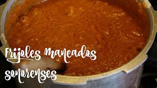 Frijoles Maneados SonorensesMARILYN MILES [upl. by Aloivaf837]