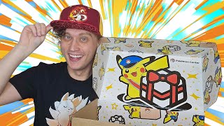 Opening A Pokémon Center Mystery Box Who wants Pokémon Items [upl. by Tripp]