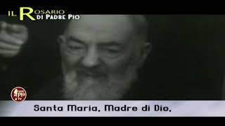 Il Santo Rosario con Padre Pio  Misteri Gloriosi Mercoledì e Domenica [upl. by Mame812]