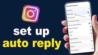 How to set up auto reply on Instagram 2024  Send Automatic Messages On Instagram [upl. by Austina]