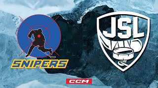 Snipers VS Bruins  Junior B  1st December  IceHQ Junior Summer League ice hockey [upl. by Kral687]