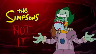 Homer Faces The IT Clown 🤡Not IT  The Simpsons Recap [upl. by Pierrepont486]