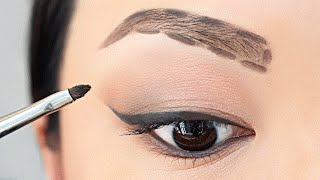 HOW TO Fill In Your Eyebrows For Beginners  chiutips [upl. by Emor413]