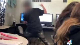 Parents raise concerns after video circulates of violent middle school fight [upl. by Saticilef]