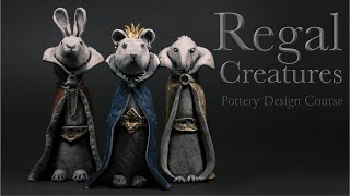 Regal Creatures Ceramic Design Tutorial [upl. by Nnewg]