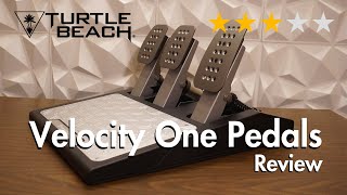 Turtle Beach Velocity One Pedals  Review [upl. by Adnorrehs]