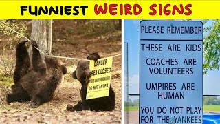 90 Chaotically Funny Signs That People Have Discovered In The Wild [upl. by Stanwin]