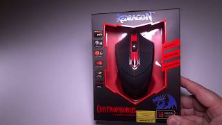 Redragon M601 CENTROPHORUS2000 DPI Gaming Mouse AWESOME 1399 mouse [upl. by Nomelif]