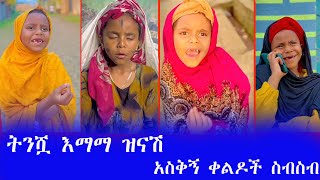 ትንሿ እማማ ዝናሽ አስቅኝ ቀልዶች ስብስብethio imama zinash [upl. by Llenreb]