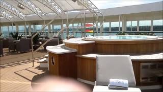 PampO Cruises Britannia The Retreat Review [upl. by Akkeber935]