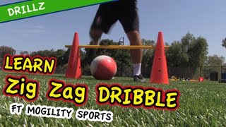 Zig Zag Dribble  FREE Session Plan [upl. by Gerhardt]