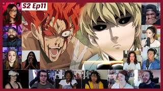 One Punch Man Season 2 Episode 11 Reaction Mashup  ワンパンマン Episode 23 [upl. by Enelyad2]