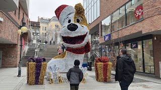 BielskoBiała 2024 Bolek i Lolek Reksio świątecznie przejazdem [upl. by Adley]