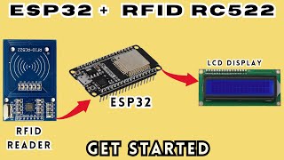 ESP32  RFID RC522 Tutorial with LCD Screen BEGINNERFRIENDLY [upl. by Nivlag]