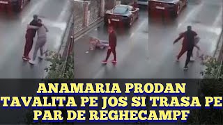 Anamaria Prodan tavalita pe jos si trasa de par de Reghecampf Noi imagini cu scandalul din strada [upl. by Acilegna59]