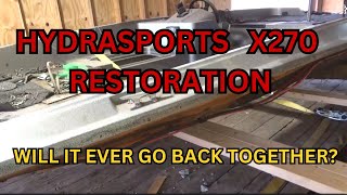 Hydra Sports X270 Bass Boat Restoration [upl. by Efthim]