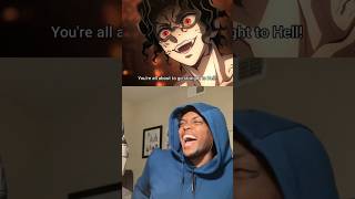 EVERYONE FALLS IN THE INFINITY CASTLE REACTION ‼️ Anime demonslayer [upl. by Atikat]