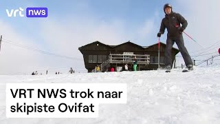 Belgische skipiste voor het eerst open [upl. by Durarte]