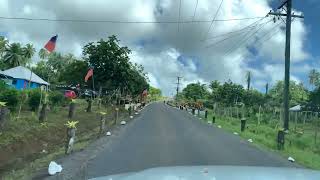 Fusi SafotulafaiTapueleele Vaiola College amp Logoipulotu Virtual Driving Tours of Samoa [upl. by Alrad]