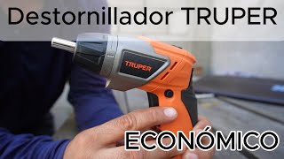 Destornillador TRUPER inalámbricoDESI36XECONÓMICO [upl. by Nevur786]