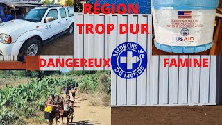 SUD DE MADAGASCAR ZONE DANGEREUSE DU KÉRÉ famine je traverse difficilement jusquà Fort Dauphin [upl. by Gader929]