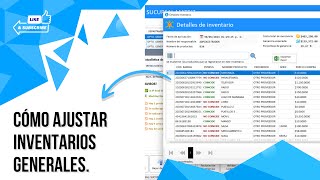 Ajuste de Inventarios Generales en Akasia Punto de Venta [upl. by Ettelliw731]