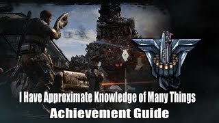 Gears of War 4 I Have Approximate Knowledge of Many Things 150 insane horde Achievement Guide [upl. by Sugirdor453]