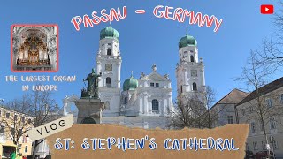 St STEPHENS CATHEDRAL PASSAU GERMANY  THE LARGEST ORGAN IN EUROPE [upl. by Ahnavas113]