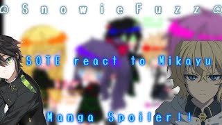 SOTESeraph Of The End react to mikayuManga SpoilerRead descSnowieFuzz [upl. by Ainafetse]