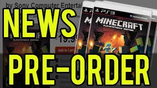 Minecraft PS3 Disc Edition PreOrder [upl. by Ayotyal26]