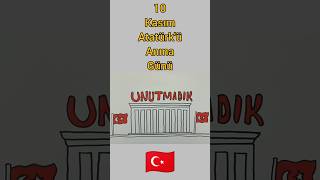 10 Kasım Atatürkü Anma Günü Resmi Çizimi Anıtkabir Çizimi [upl. by Ettelrac]