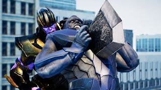 Darkseid vs Thanos  EPIC Battle [upl. by Avad203]