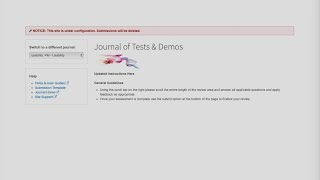 ScholarOne Technical Checks Demo June 2020 [upl. by Hajar]