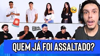 QUEM JÁ FOI ASSALTADO  React Aqueles Caras [upl. by Sldney855]