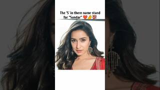 The Sundaris of Bollywood 🌸❤️💯 viralvideo bollywood shraddhakapoor saipallavi shorts youtube [upl. by Ailama7]