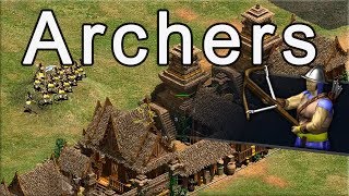 AoE2 Build Order  Archers [upl. by Bindman]