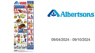 Albertsons Weekly Ad US  09042024  09102024 [upl. by Ajed]