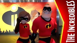 The Incredibles in Walt Disney Studios Paris  Úžasňákovi 2018 [upl. by Rj195]