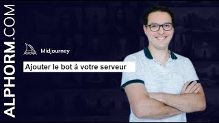 🤖 Ajouter le Bot MidJourney à Votre Serveur en Quelques Étapes [upl. by Anirehc387]