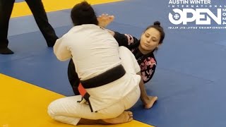 Bian Giannini vs Andreza Morais  Austin Winter Open 2024 [upl. by Rita283]