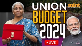 Budget 2024 Analysis LIVE  Finance Minister Nirmala Sitharamans Budget Speech  Tax Slabs Changed [upl. by Luca]