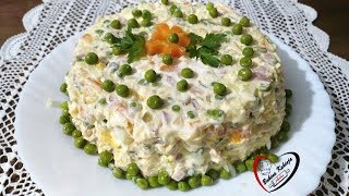 Bakina kuhinja  ruska salata kao prilog pečenju [upl. by Martynne]