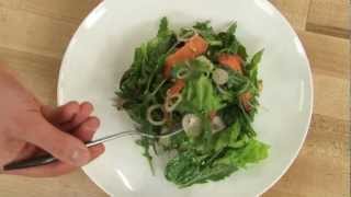 Science How to Make Salad Dressing Vinaigrette That Doesnt Separate or Break by Using an Emulsion [upl. by Elson]