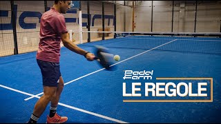 Le REGOLE BASE per iniziare a giocare a PADEL [upl. by Yadsendew]